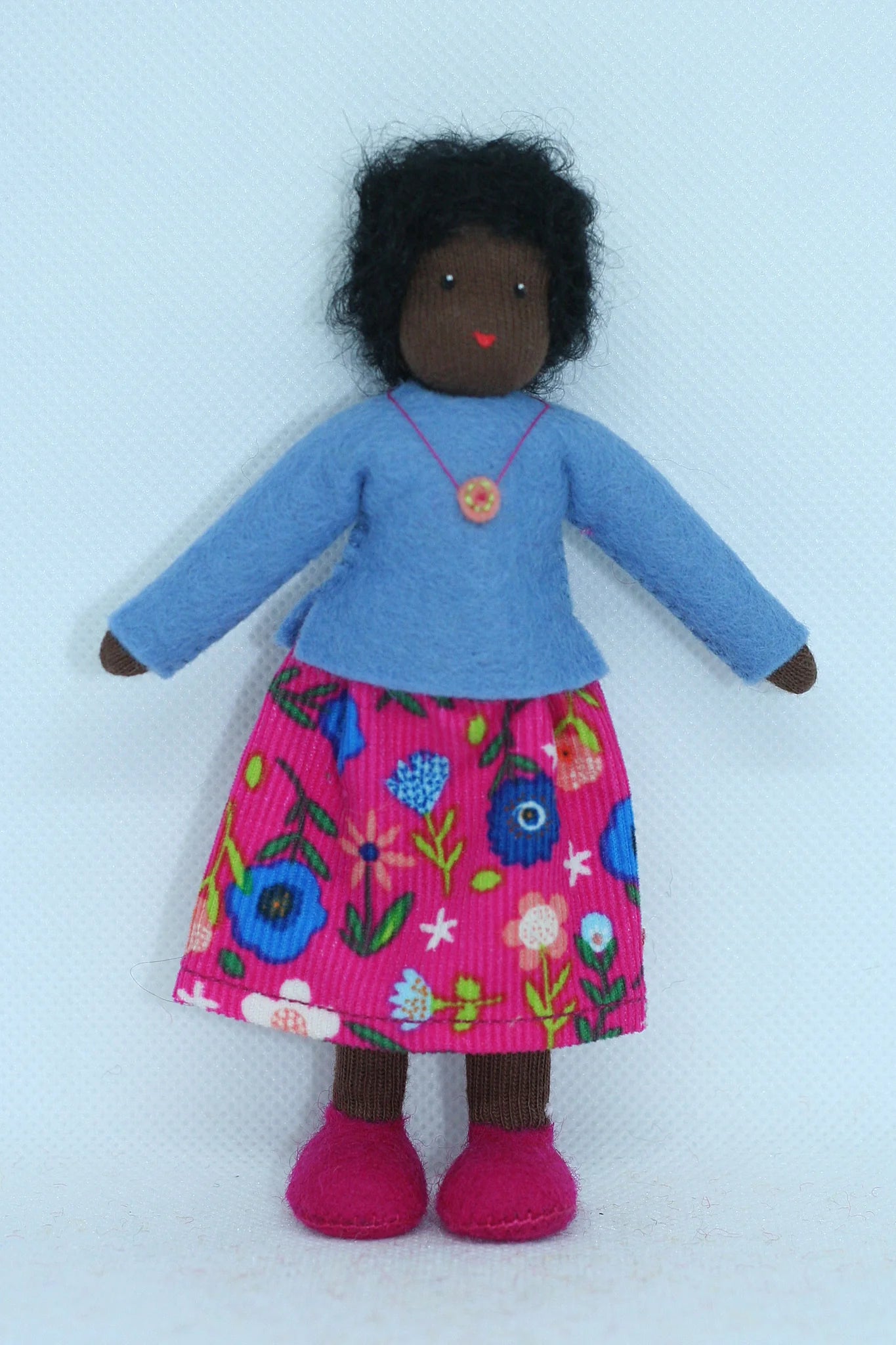 Mother Doll, Dark Skin, Black Hair