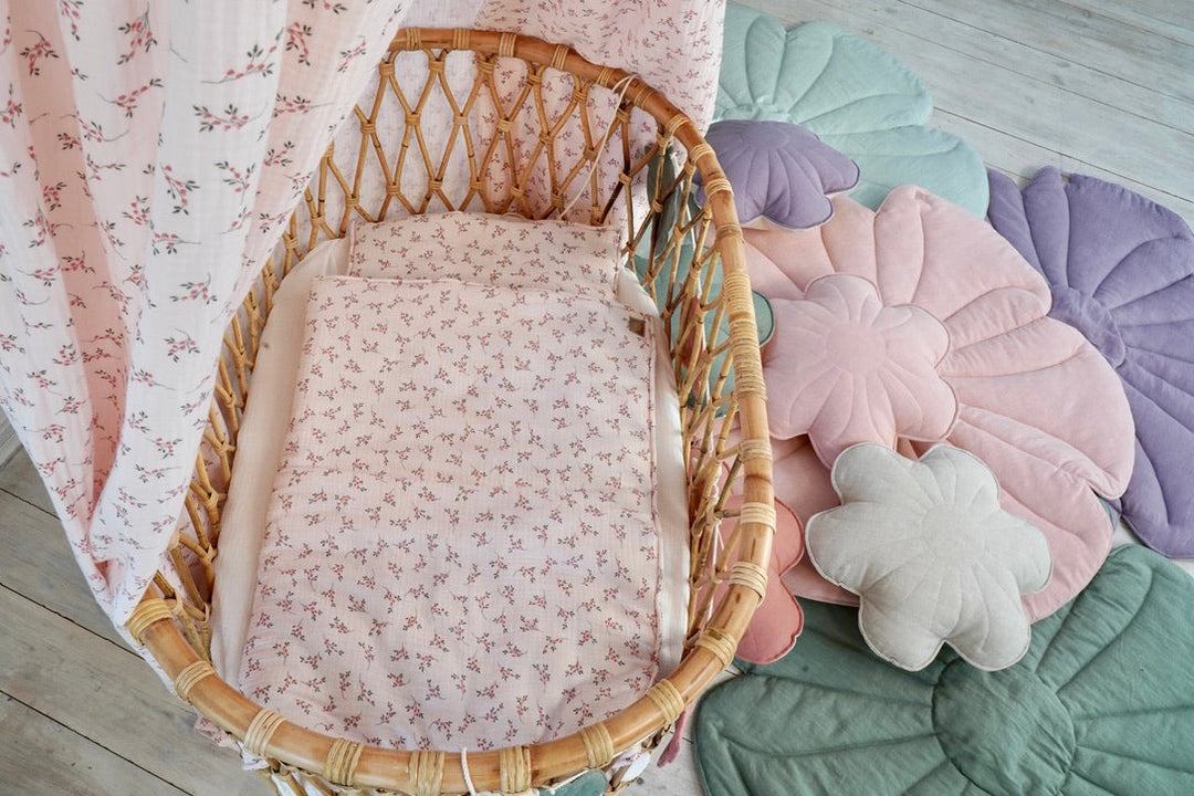 Muslin "Mint" Baby Swaddle Blanket