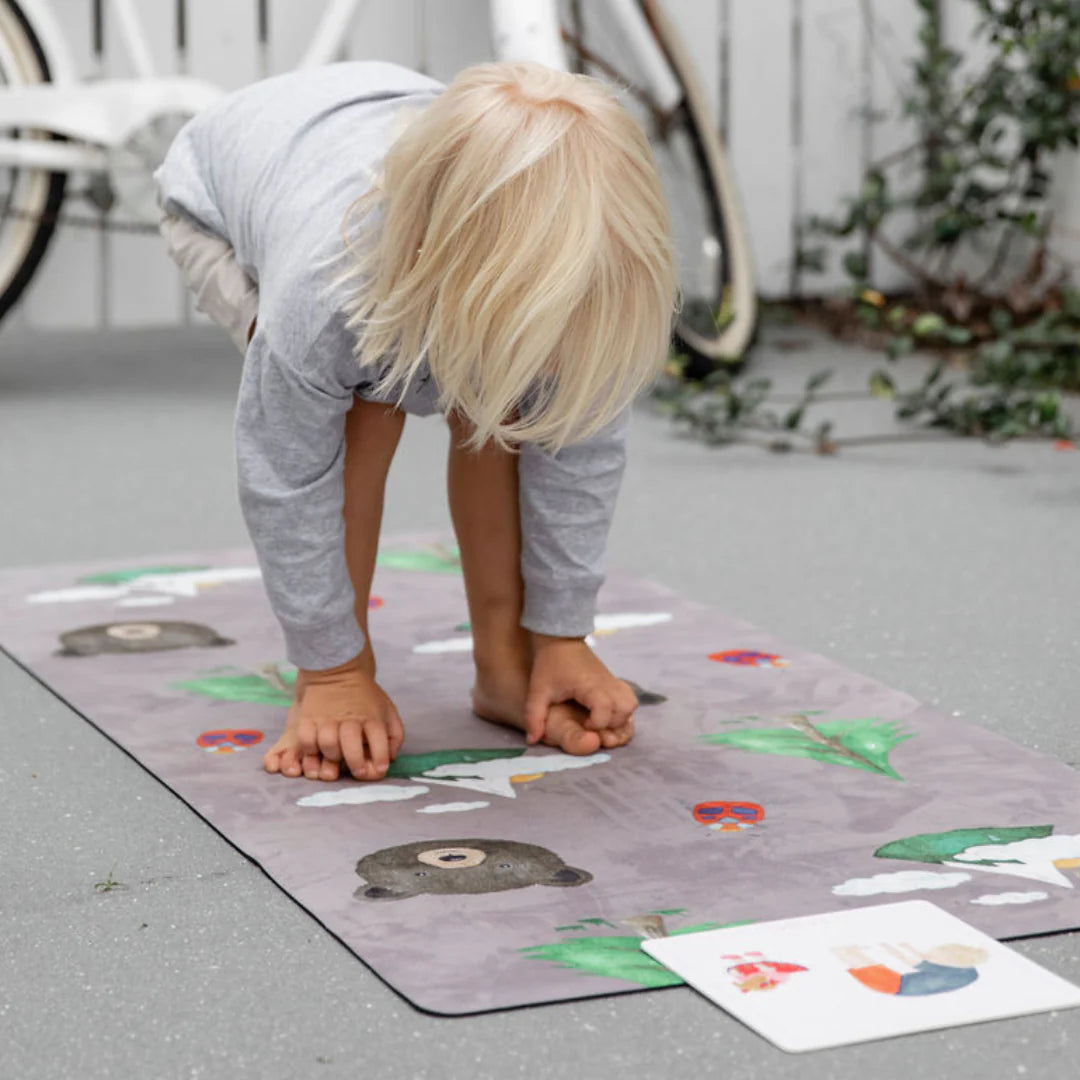 Mindful and Co Kids Yoga Mat, Nature