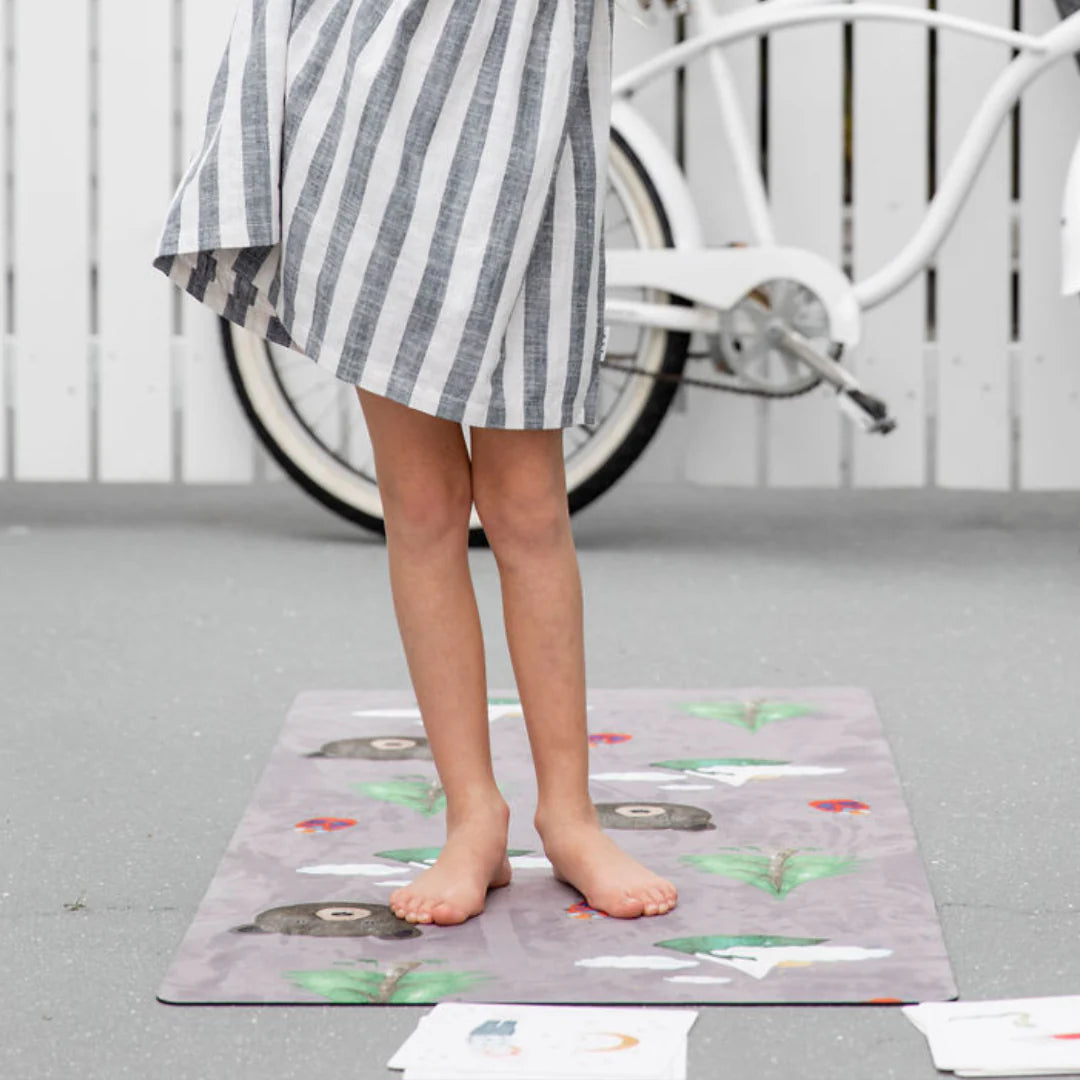 Mindful and Co Kids Yoga Mat, Nature