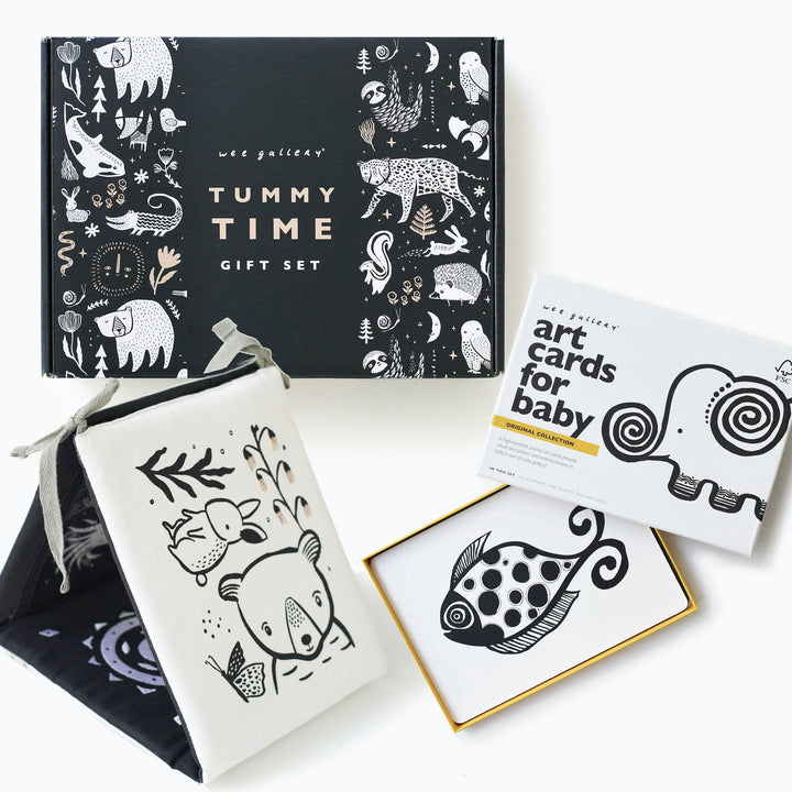 Baby Tummy Time Gallery with Mirror Gift Set