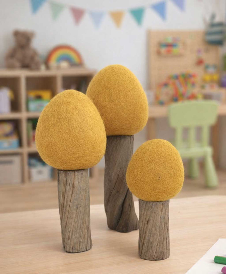 Papoose Earth Spring Trees, 3 pcs