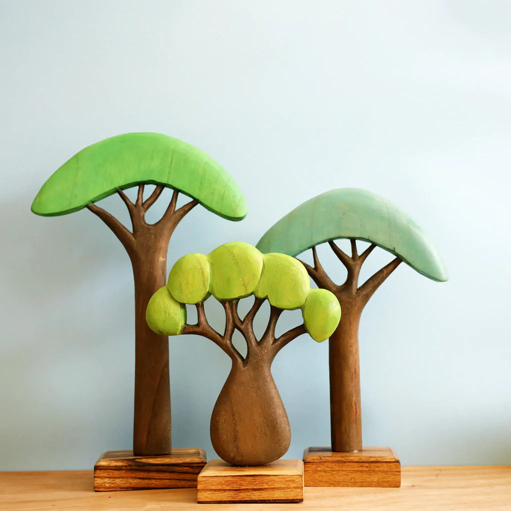 Papoose African Trees, Set of 3