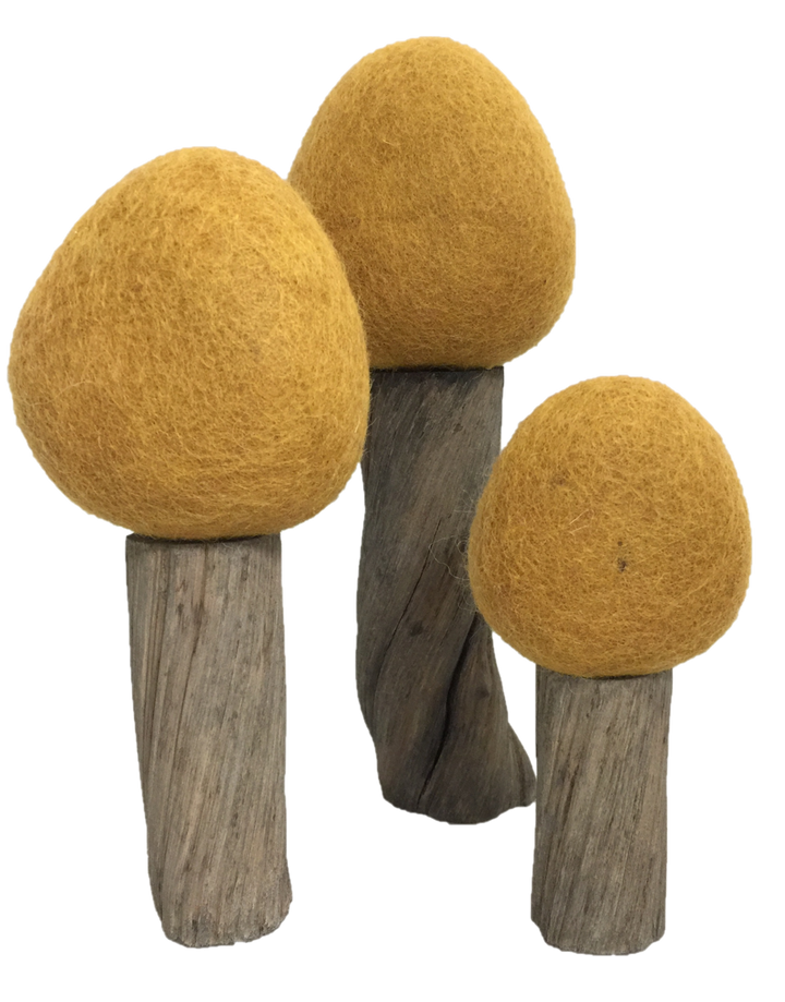 Papoose Earth Spring Trees, 3 pcs