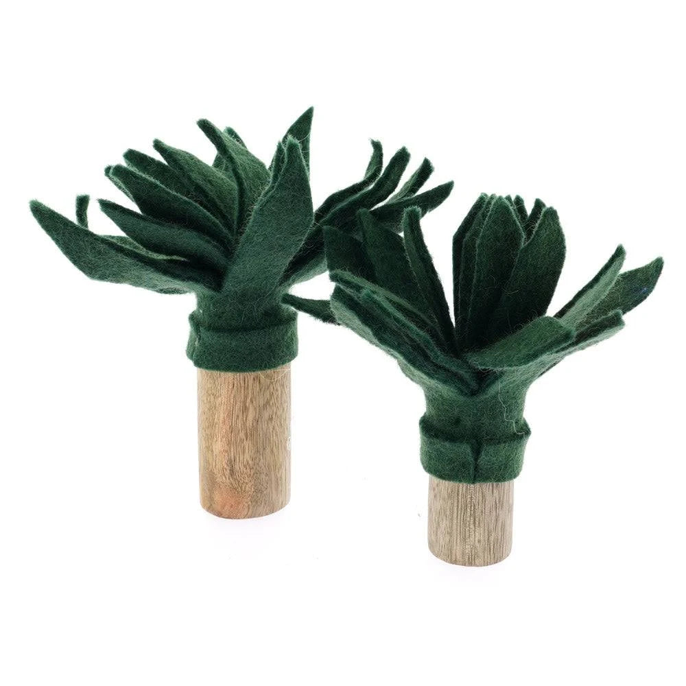 Papoose Palm Trees, Set of 2