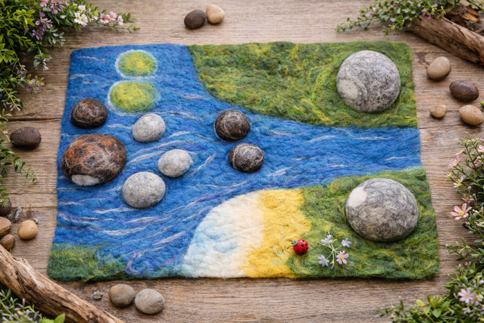 Papoose Estuary Felt Mat