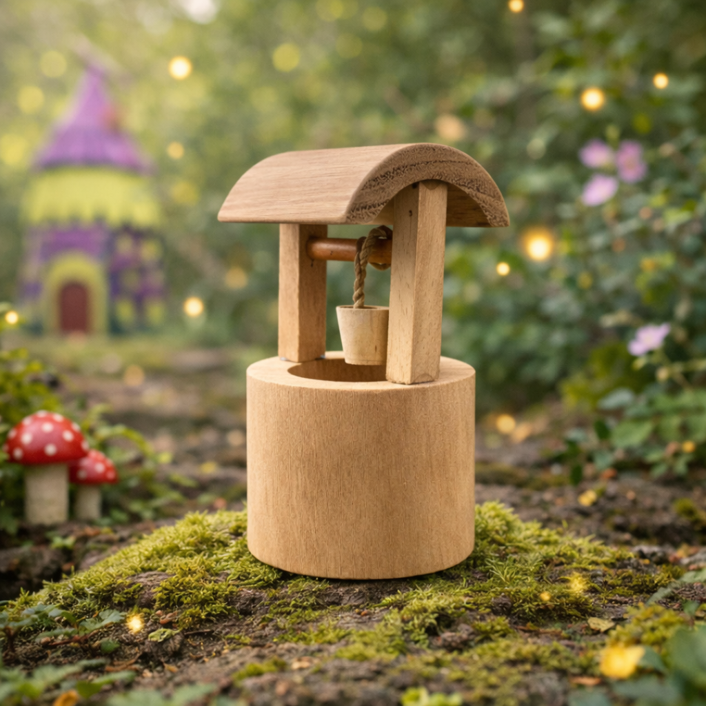 Papoose Woodland Fairy Wishing Well