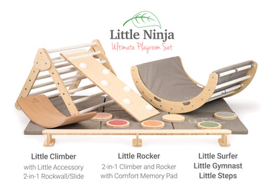 Lily and River Little Ninja Playset