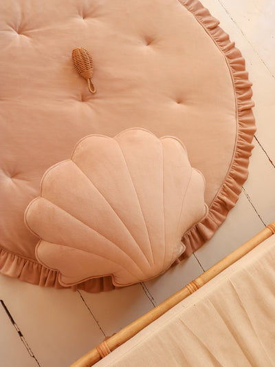 Soft Velvet “Latte” Shell Pillow