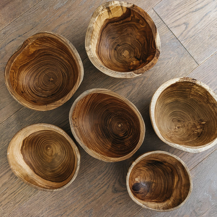 Papoose Wooden Potion Teak Bowl