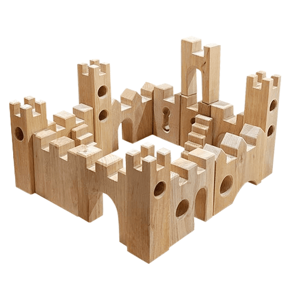 Bauspiel Castle Set, 16 pcs