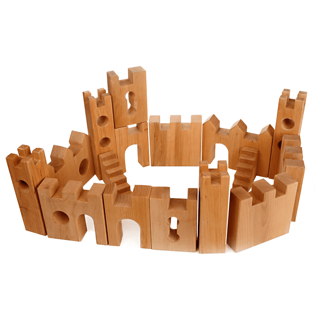 Bauspiel Castle Set, 16 pcs