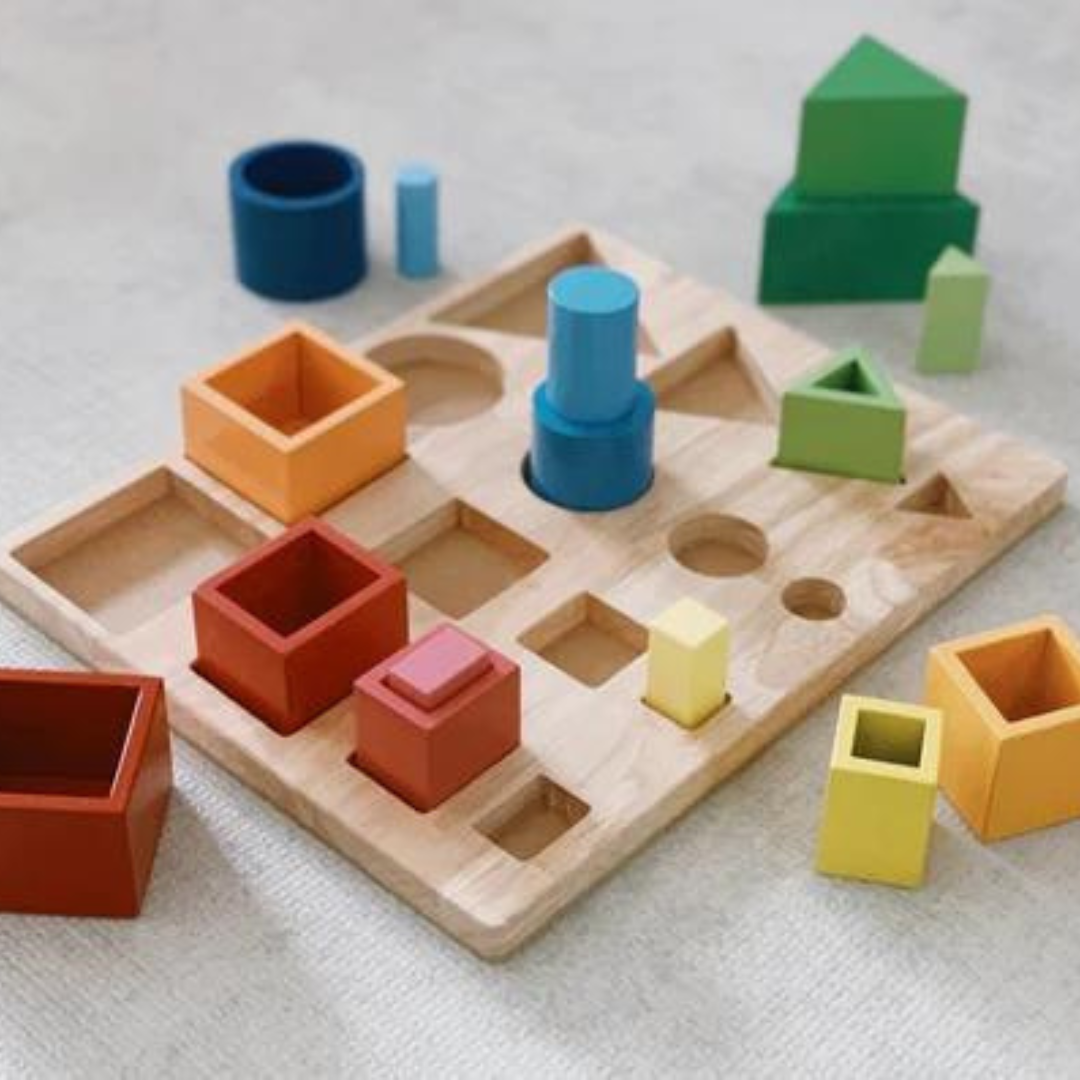 Q Toys 3D Sorting and Nesting Board