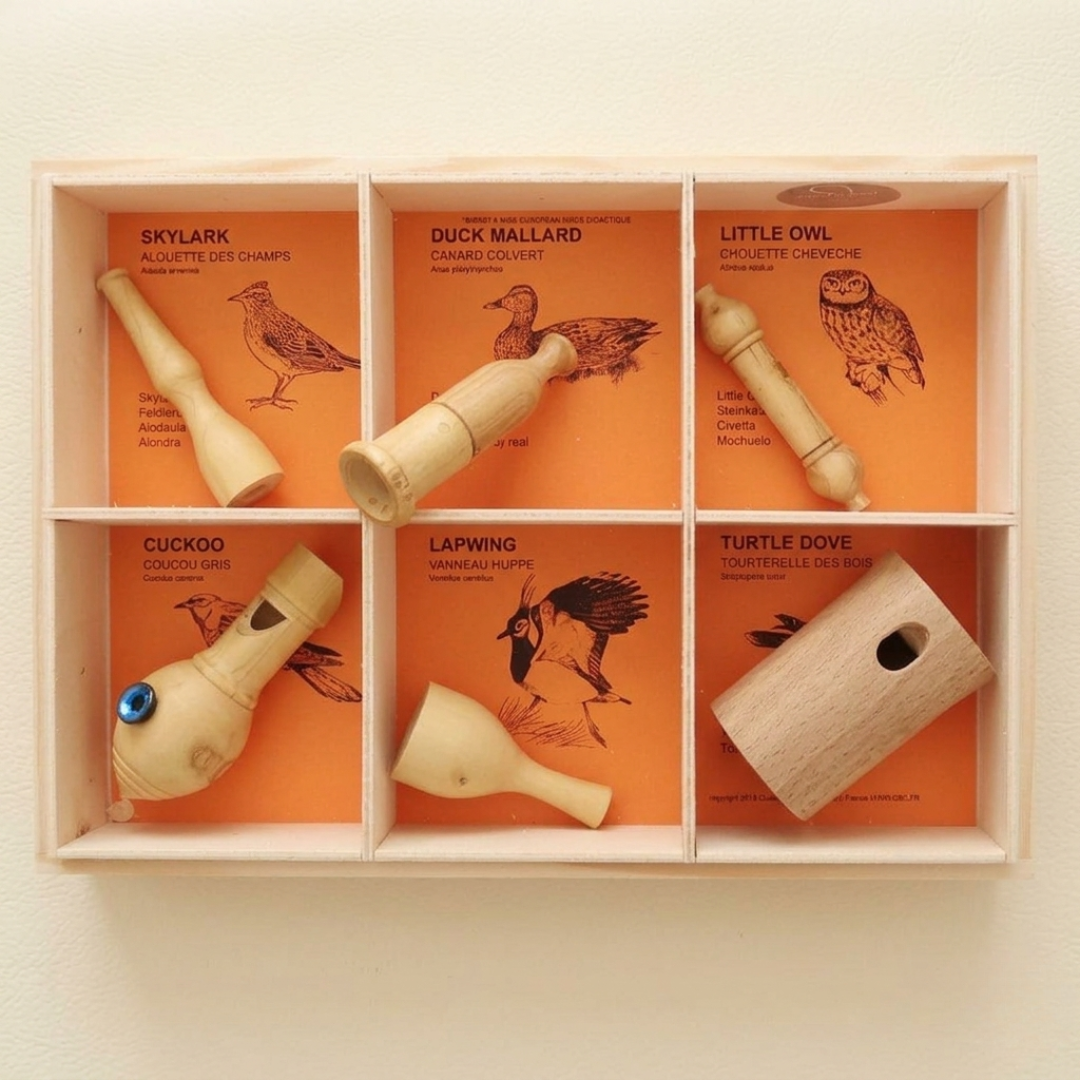 Quelle est Belle Six Nests Bird Call Set, Didactic