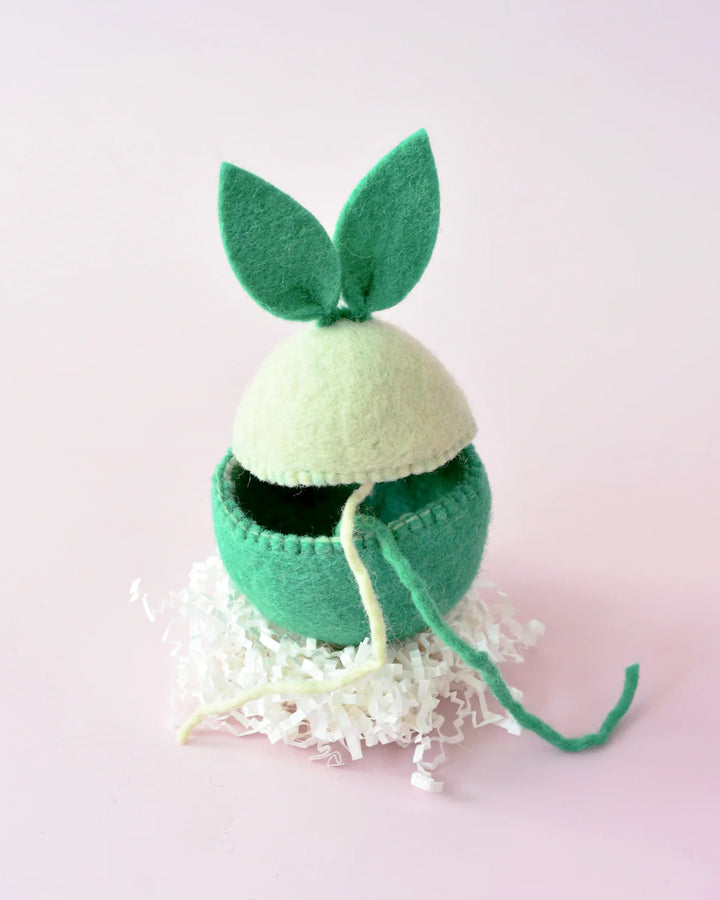 Sale Green Easter Egg Cover with Bunny Ears