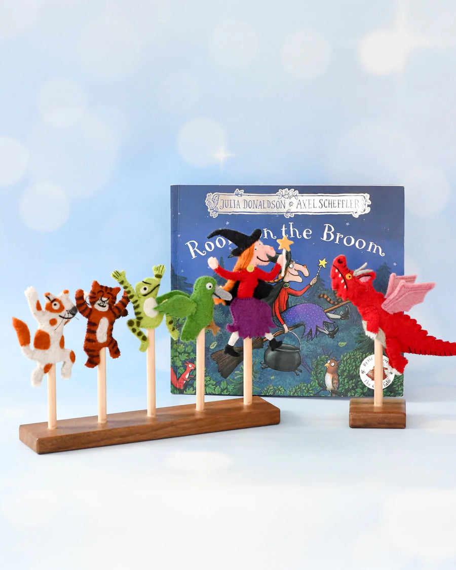 The Room On The Broom® Finger Puppets Set