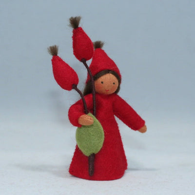 Rose Hips Fairy (3") | Medium Skin Tone