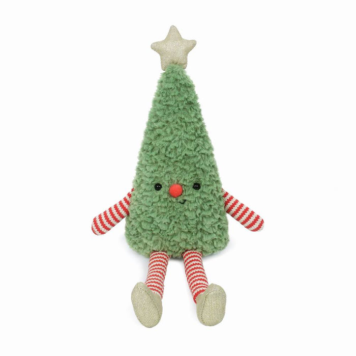 Mon Ami green plush Christmas tree holiday decoration