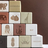 Sabo Concept Alphabet Blocks, Olive · view 1