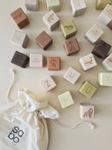 Sabo Concept Alphabet Blocks, Olive · view 5