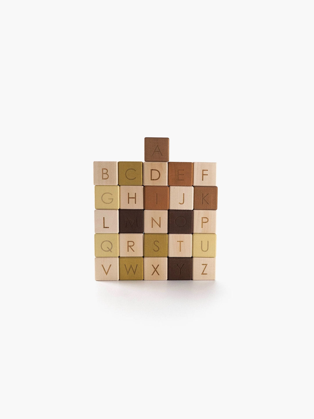 Sabo Concept Alphabet Blocks, Olive
