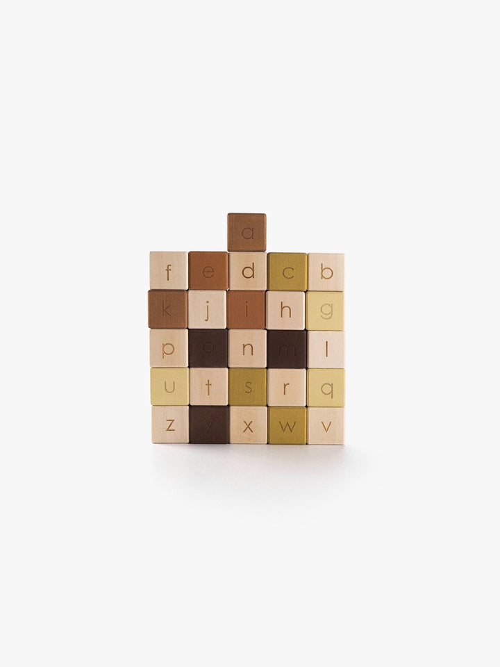 Sabo Concept Alphabet Blocks, Olive