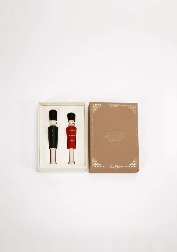 Sale Sabo Concept Wooden Soldiers, Set of 2