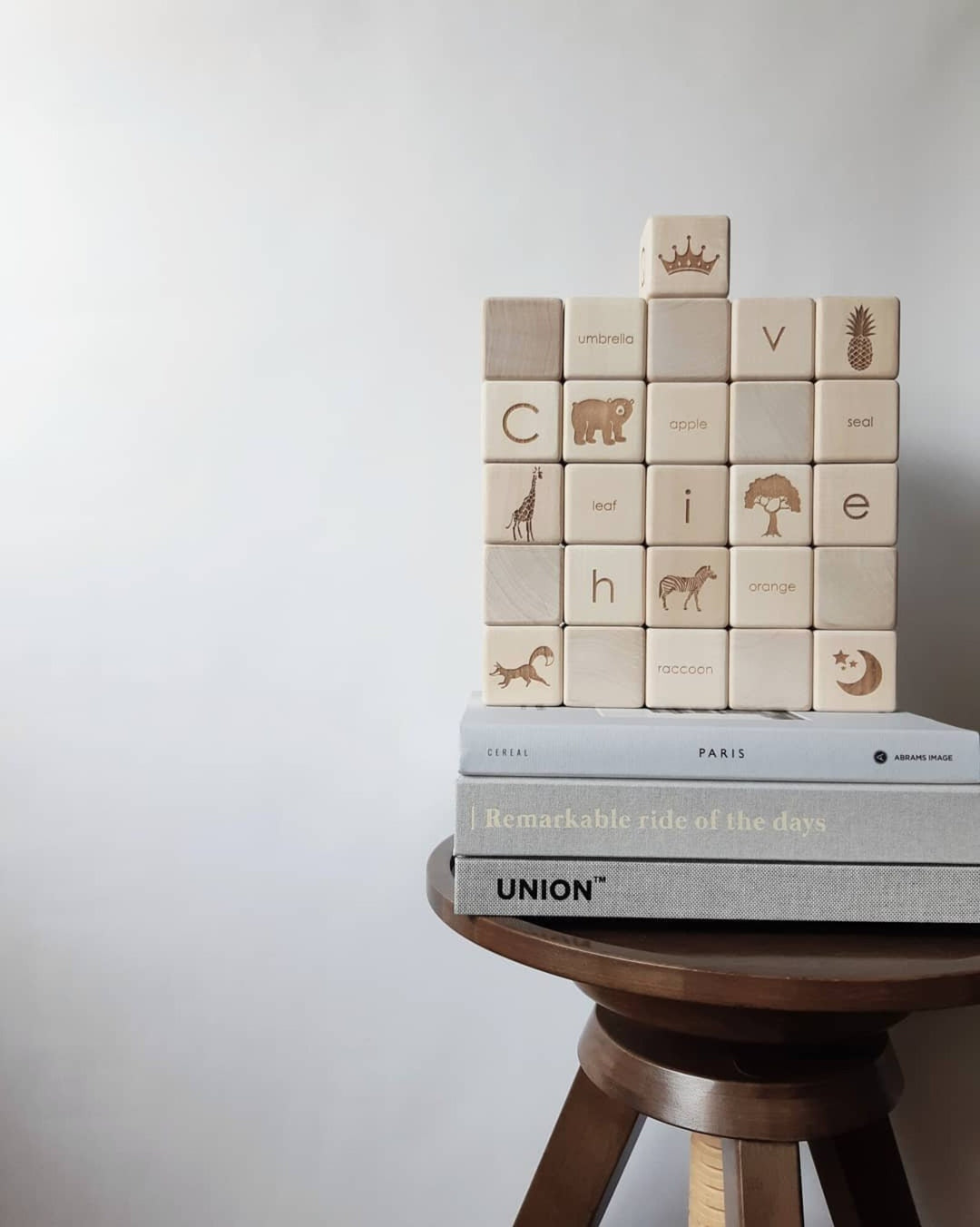 Sabo Concept Alphabet Blocks, Natural