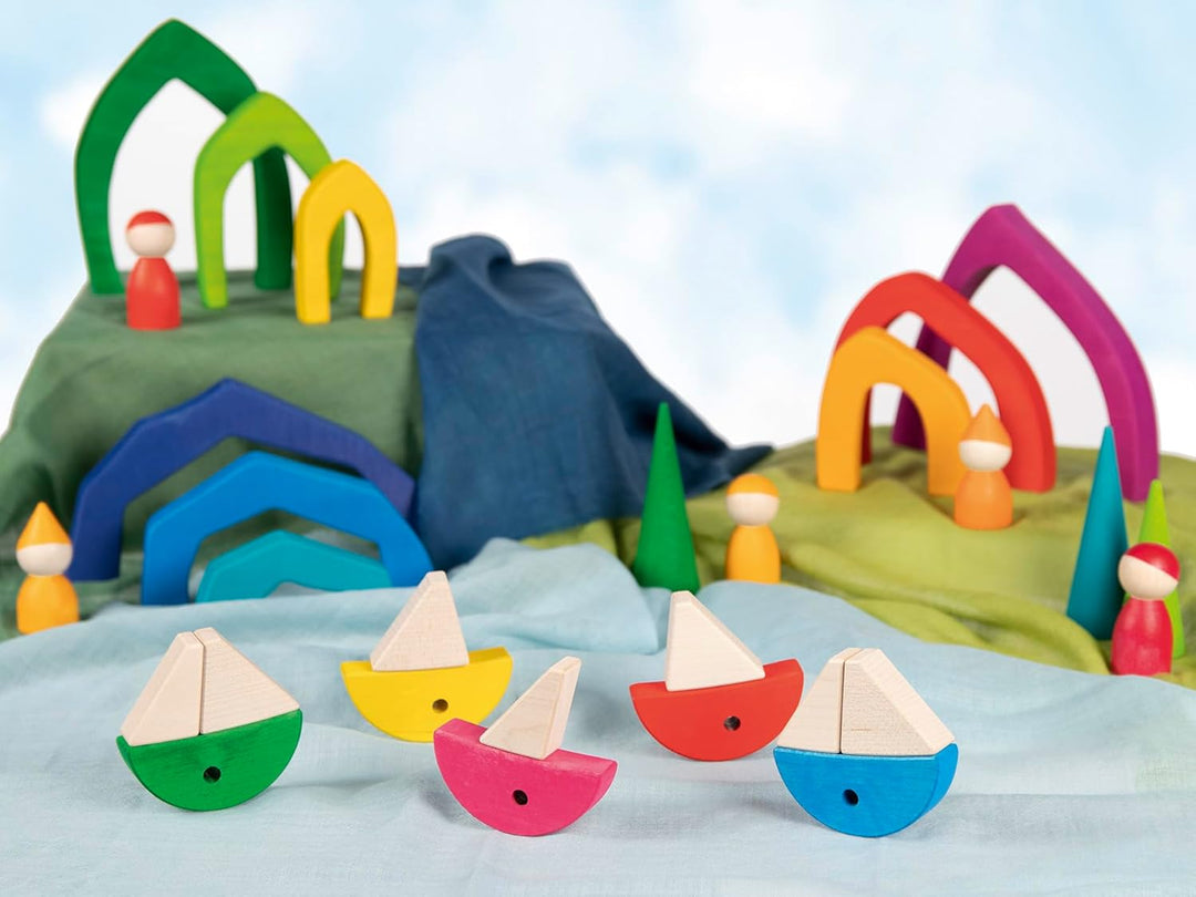 Sale Goki Color and Shape Sorting Game, 6 Fish