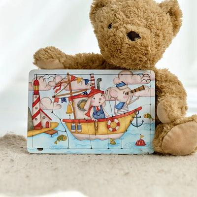 Sea Travel Wooden Puzzle