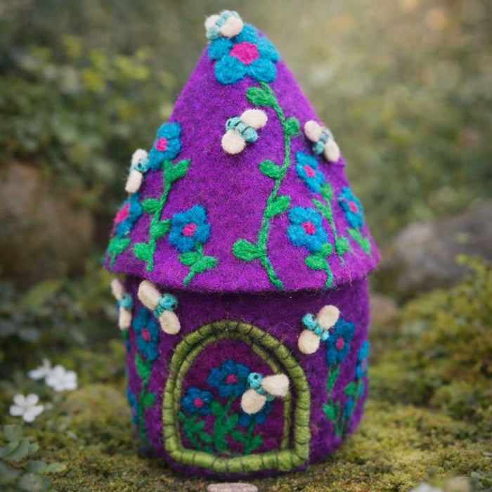 Small Blue Bee Home