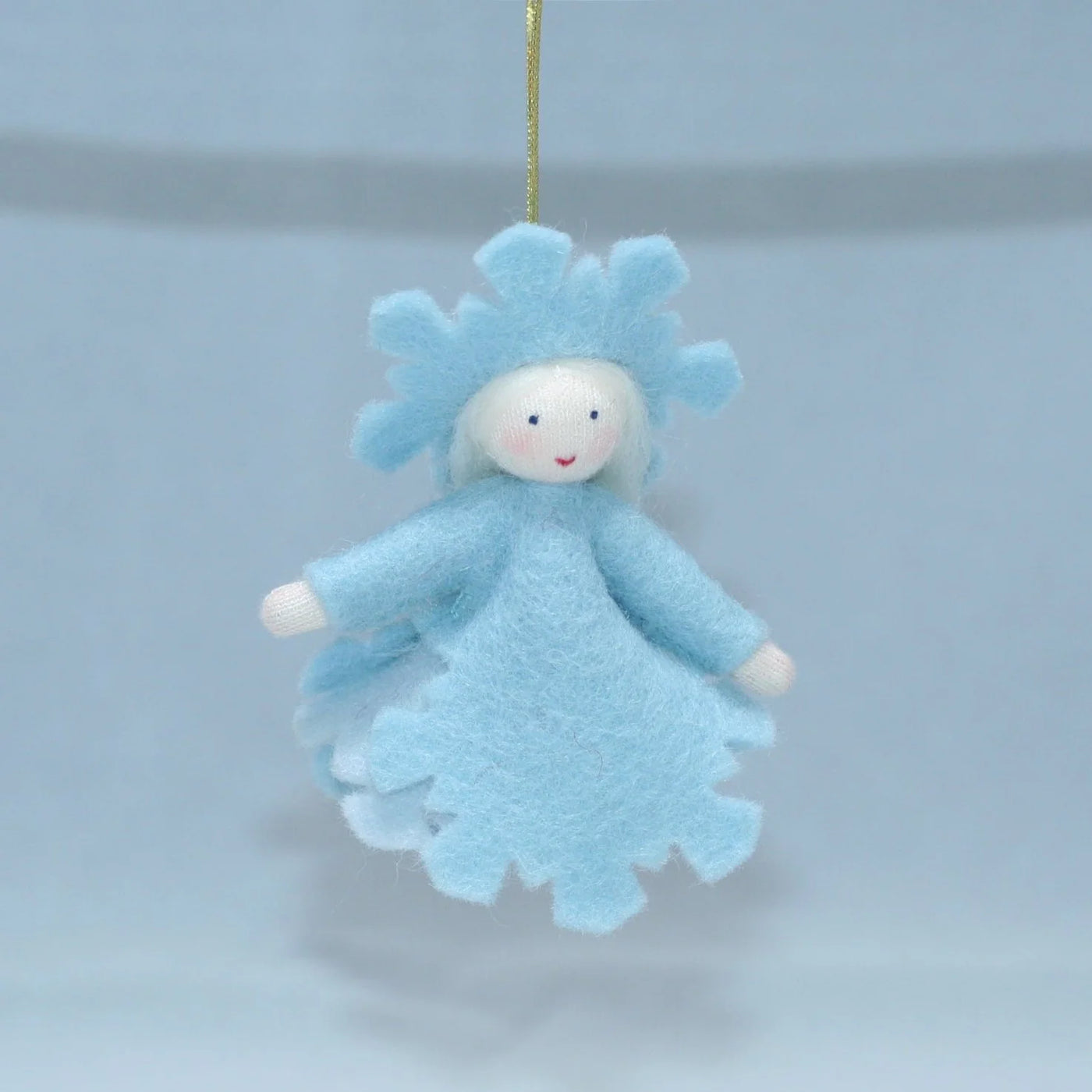 Pre-Order Snowflake Fairy, Blue Dress | Fair Skin Tone (Ships in November)