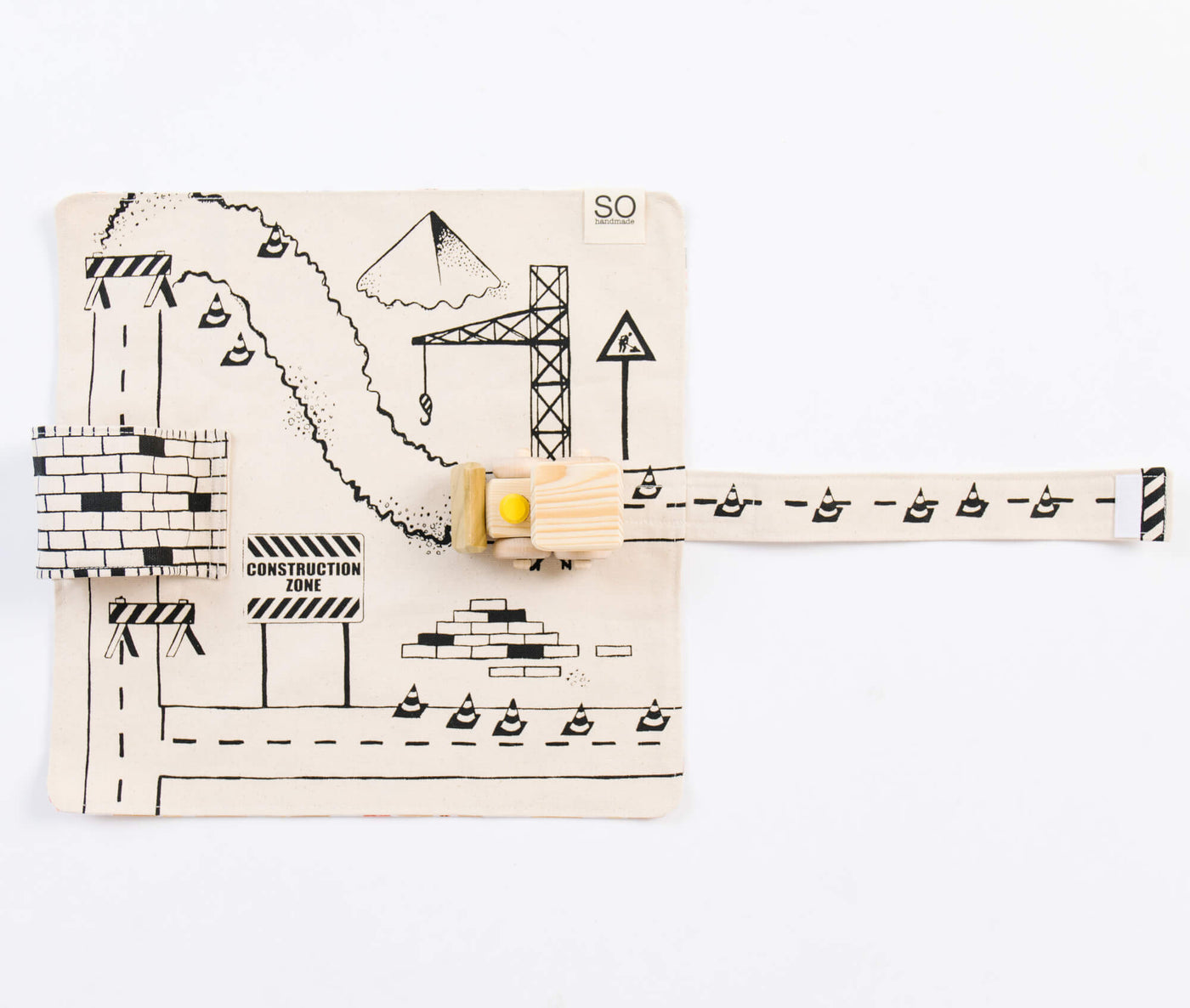 Construction Play Mat: "The CUTEST toys ever! I am in love!"