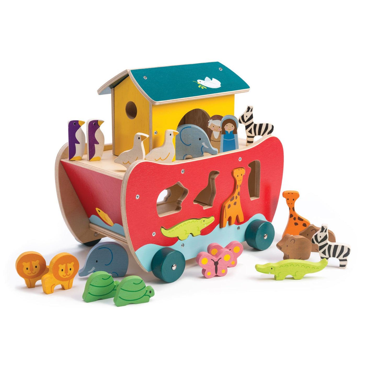 Tender Leaf Noah's Shape Sorter Ark