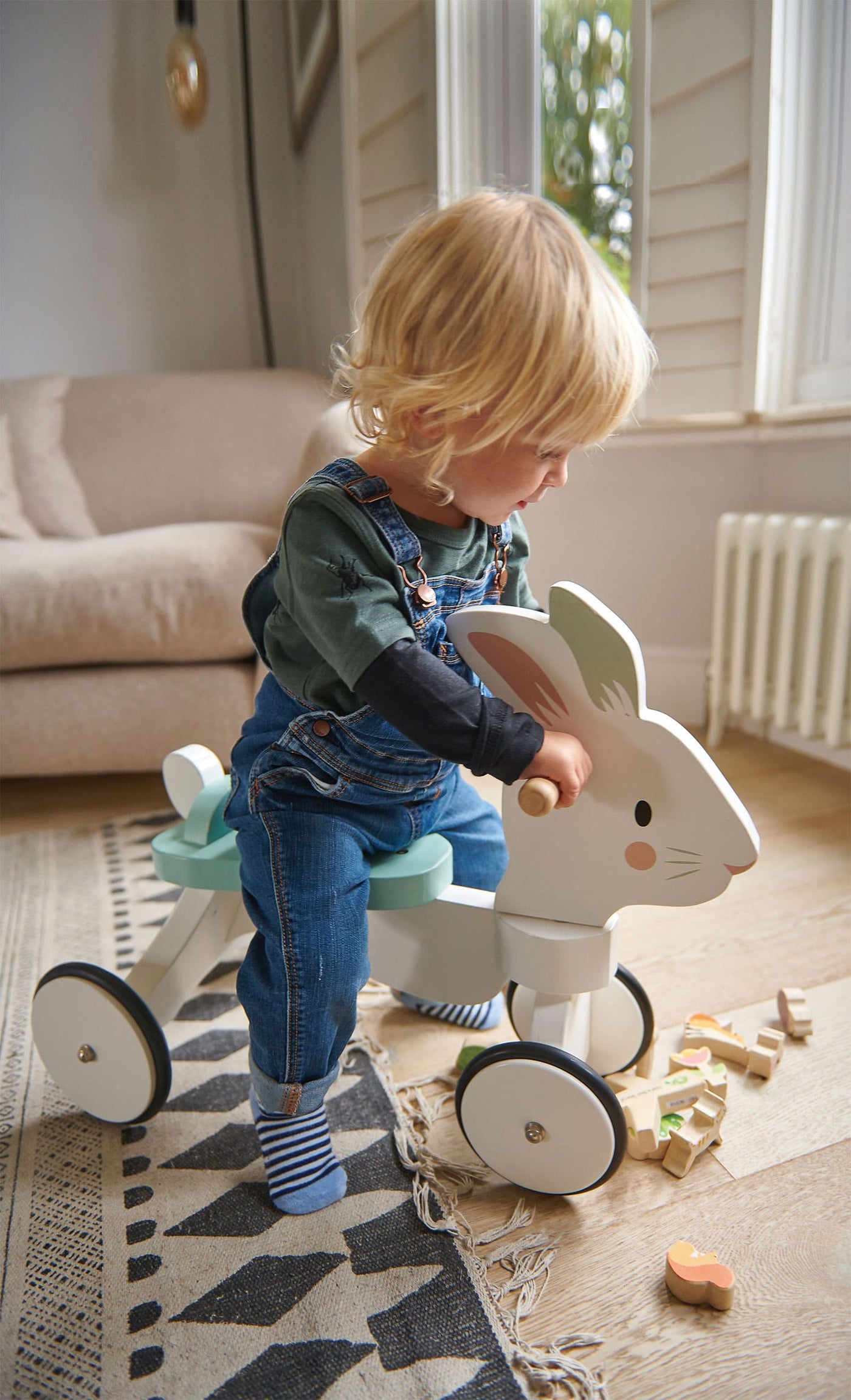 Tender Leaf Running Rabbit Ride On