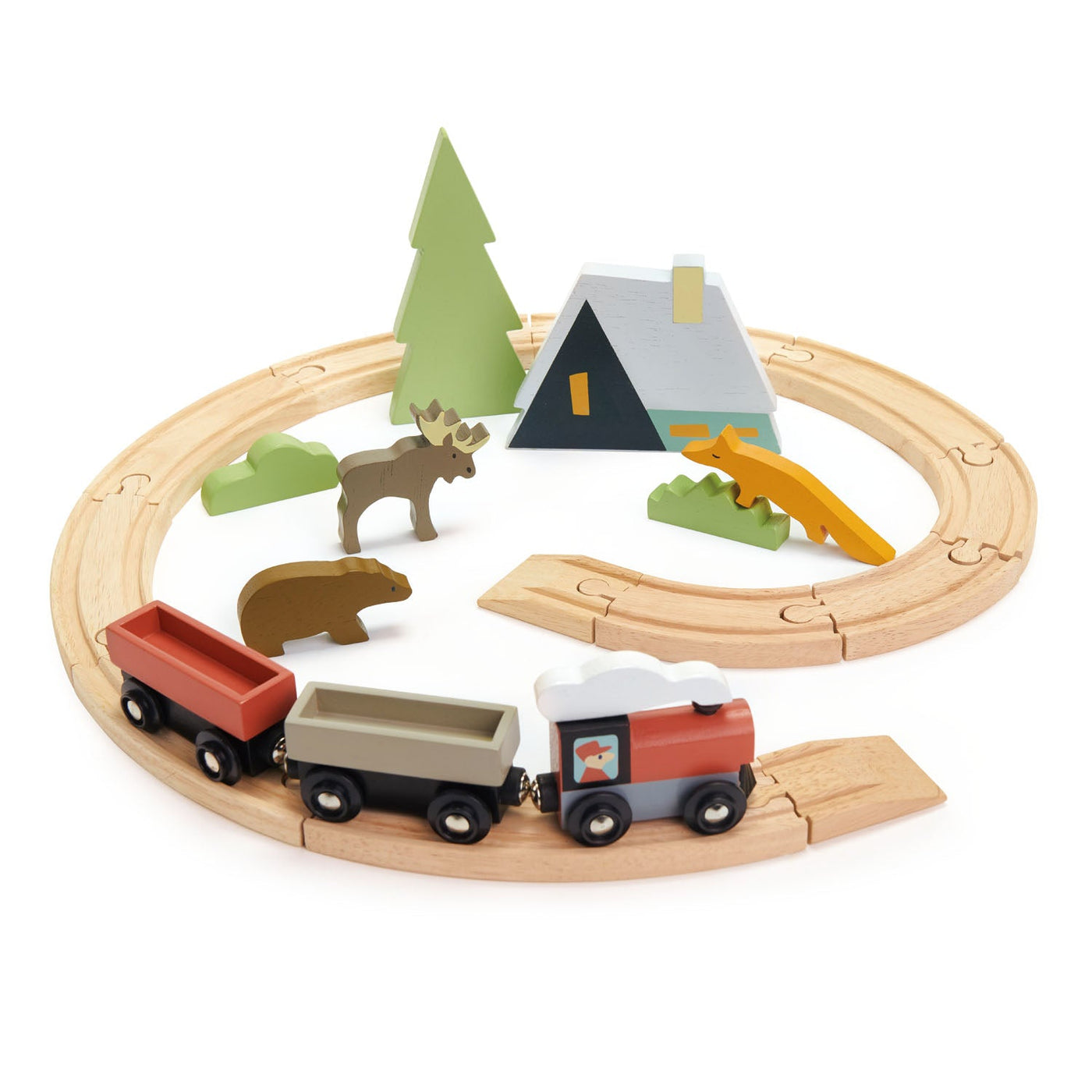 Tender Leaf Treetops Train Set