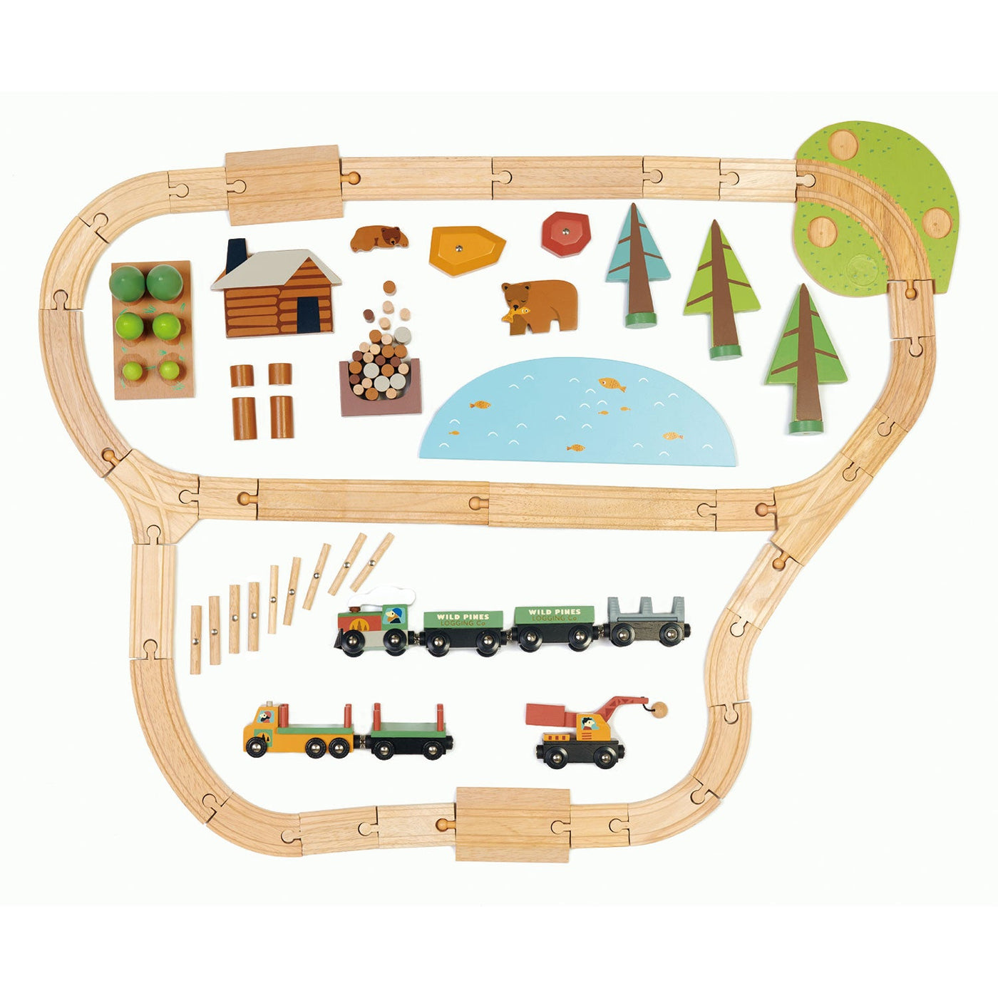 Tender Leaf Wild Pines Train Set