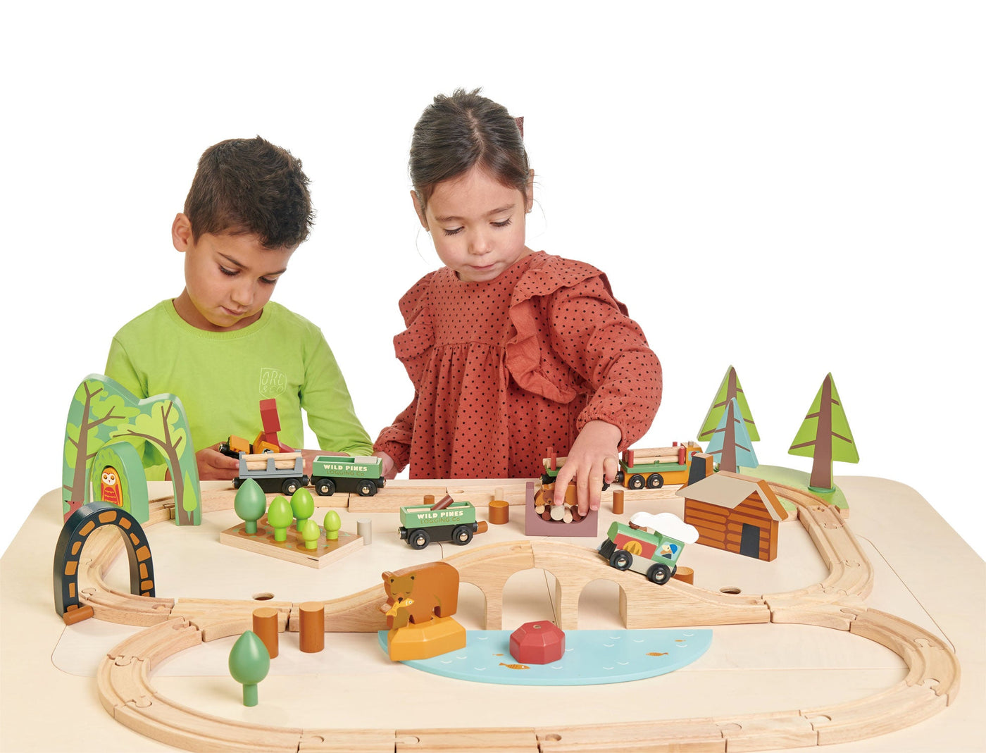 Tender Leaf Wild Pines Train Set