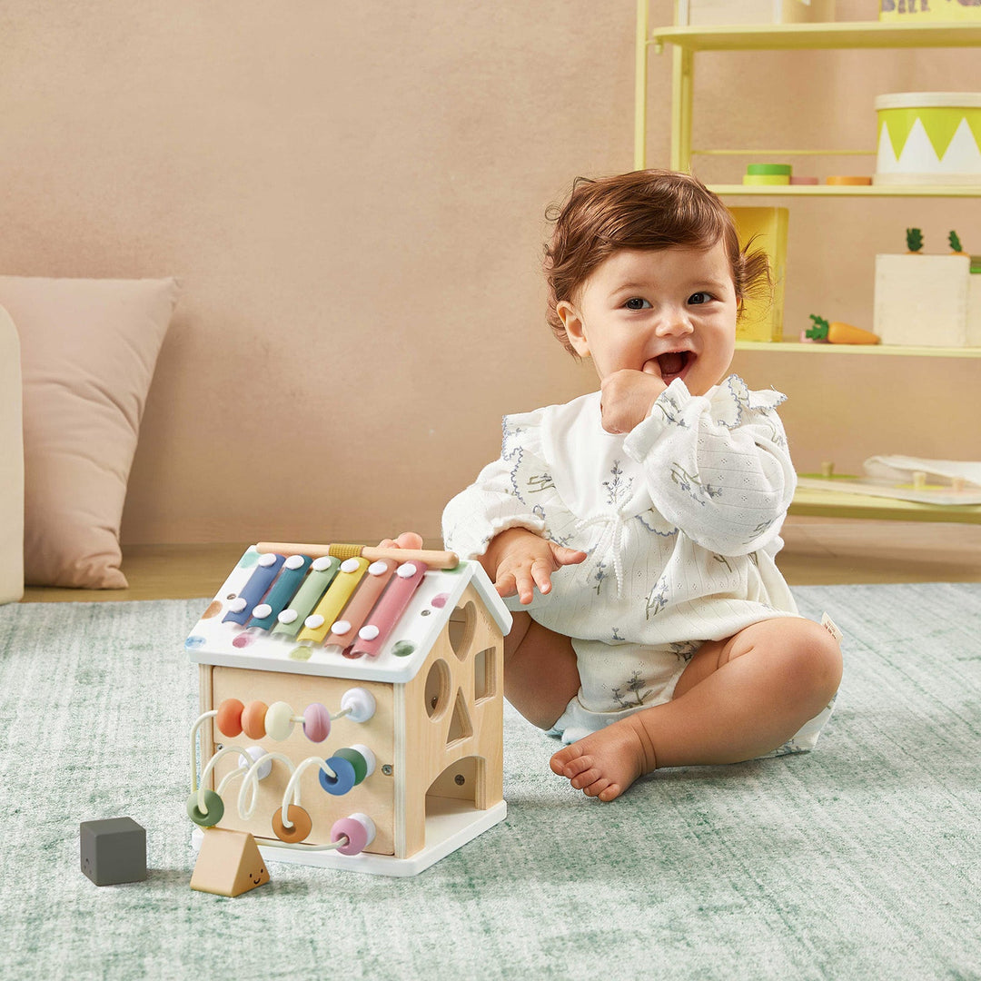 Sale Tiny Land® Cottage Activity Cube - Morandi