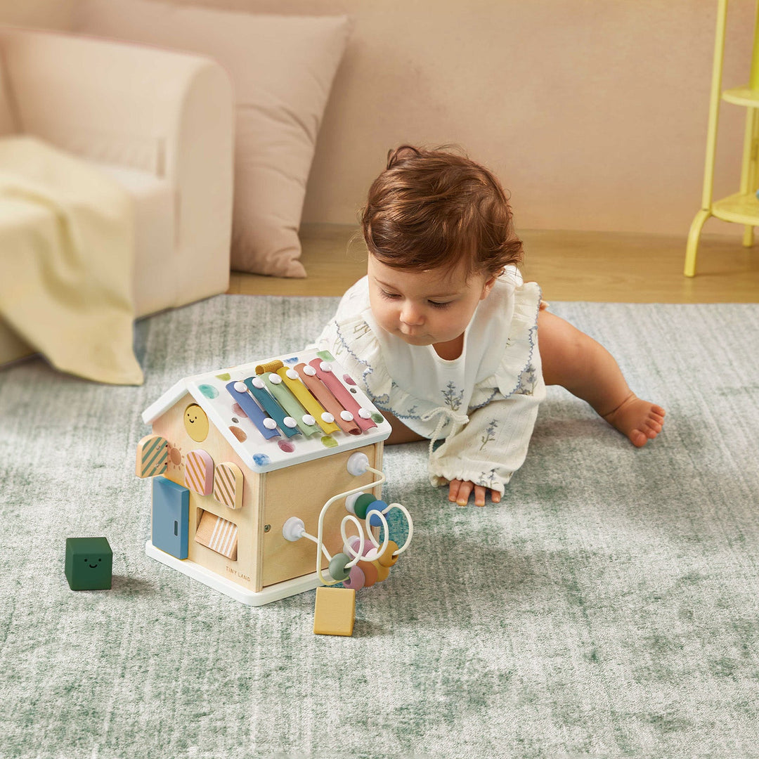 Sale Tiny Land® Cottage Activity Cube - Morandi