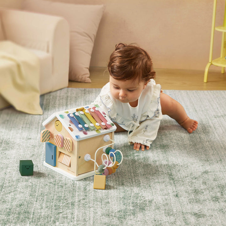 Sale Tiny Land® Cottage Activity Cube - Morandi