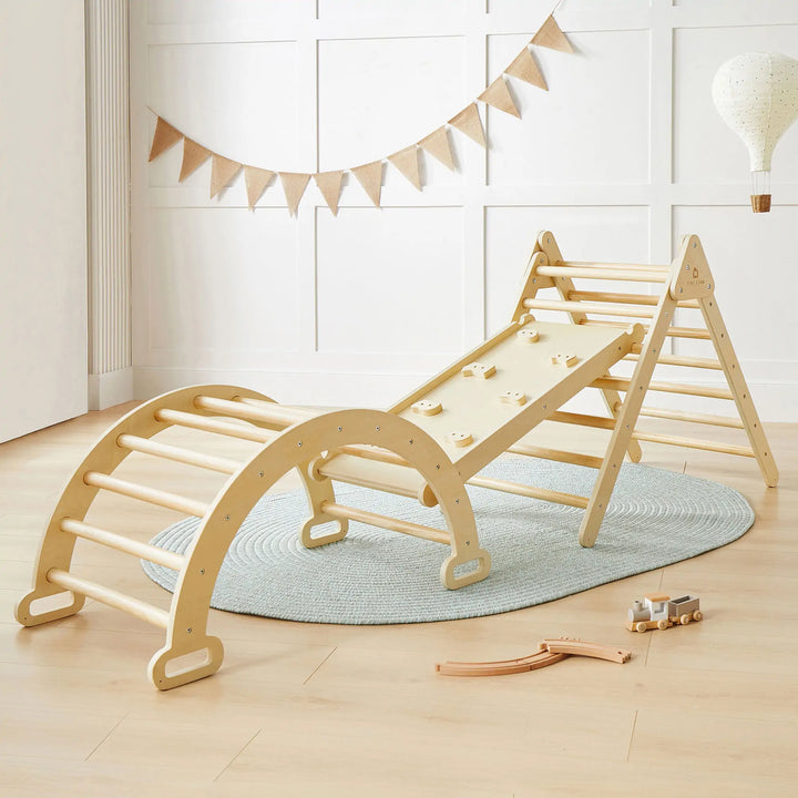 Wooden Climbing Structure