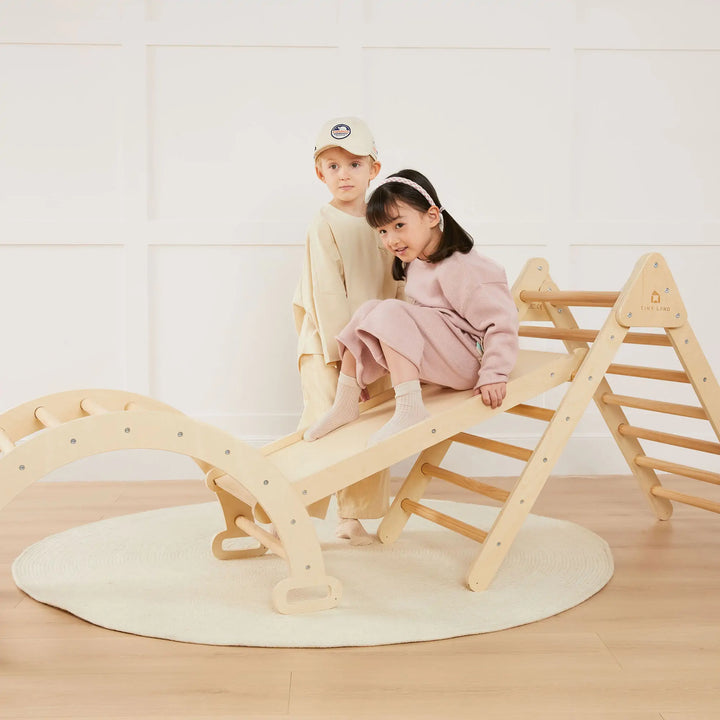 Wooden Climbing Structure