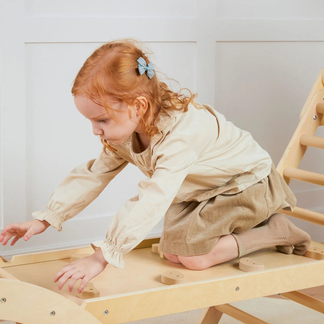 Wooden Climbing Structure