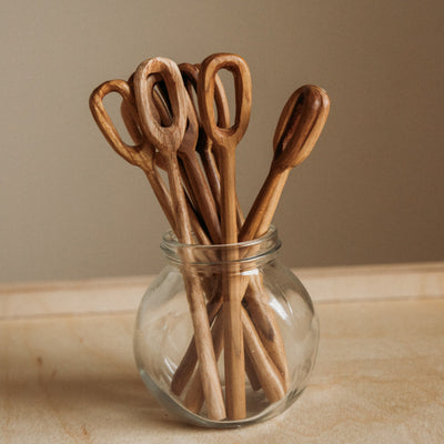 Papoose Teak Bubble Stirrer