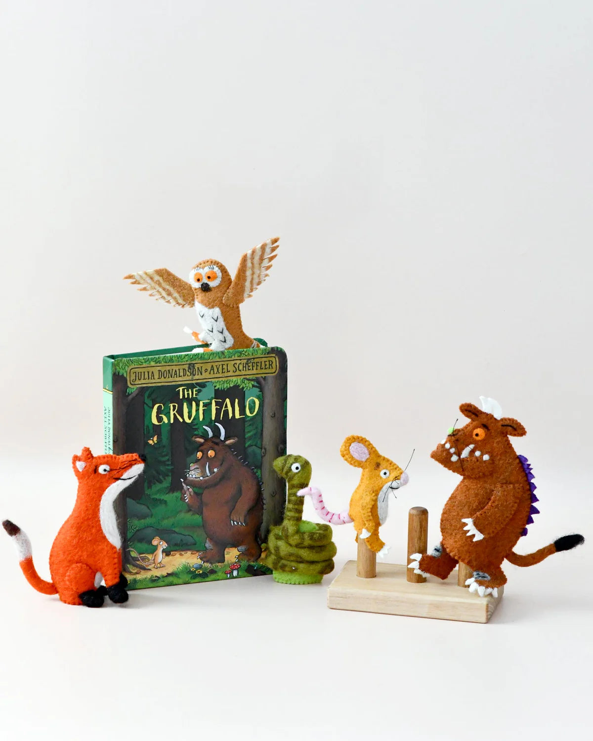 Pre-Order The Gruffalo Finger Puppets Set (Ships in August)