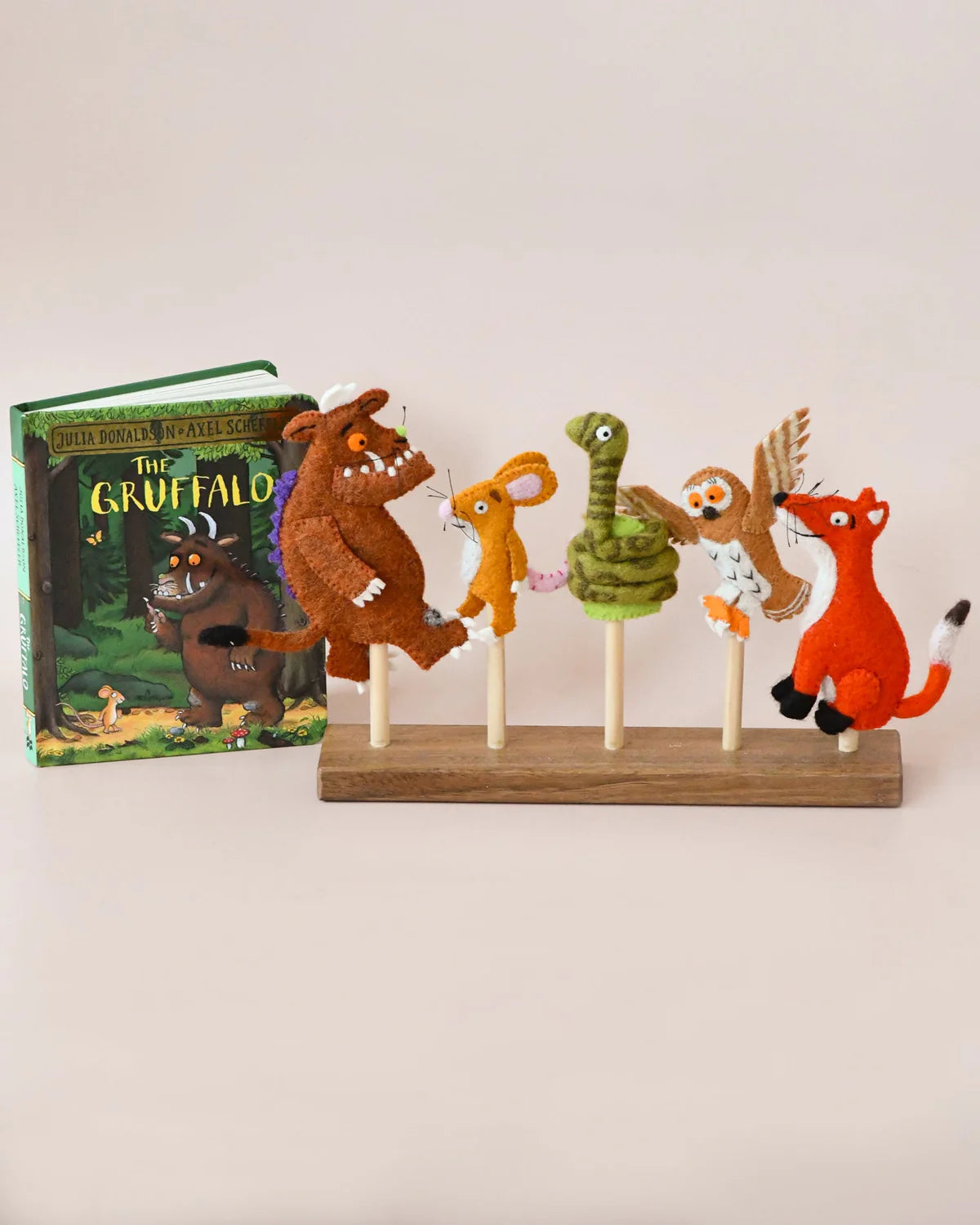 Pre-Order The Gruffalo Finger Puppets Set (Ships in August)