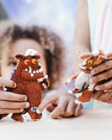 Second view of The Gruffalo's Child felt finger puppets · view 2