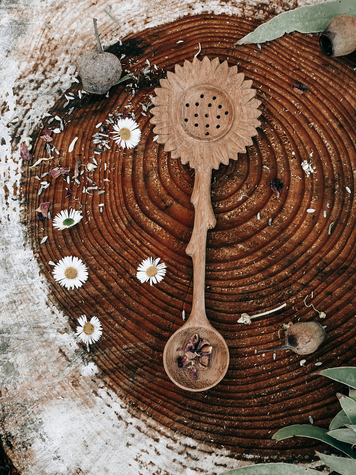 Wild Mountain Child Sunflower Duo Spoon