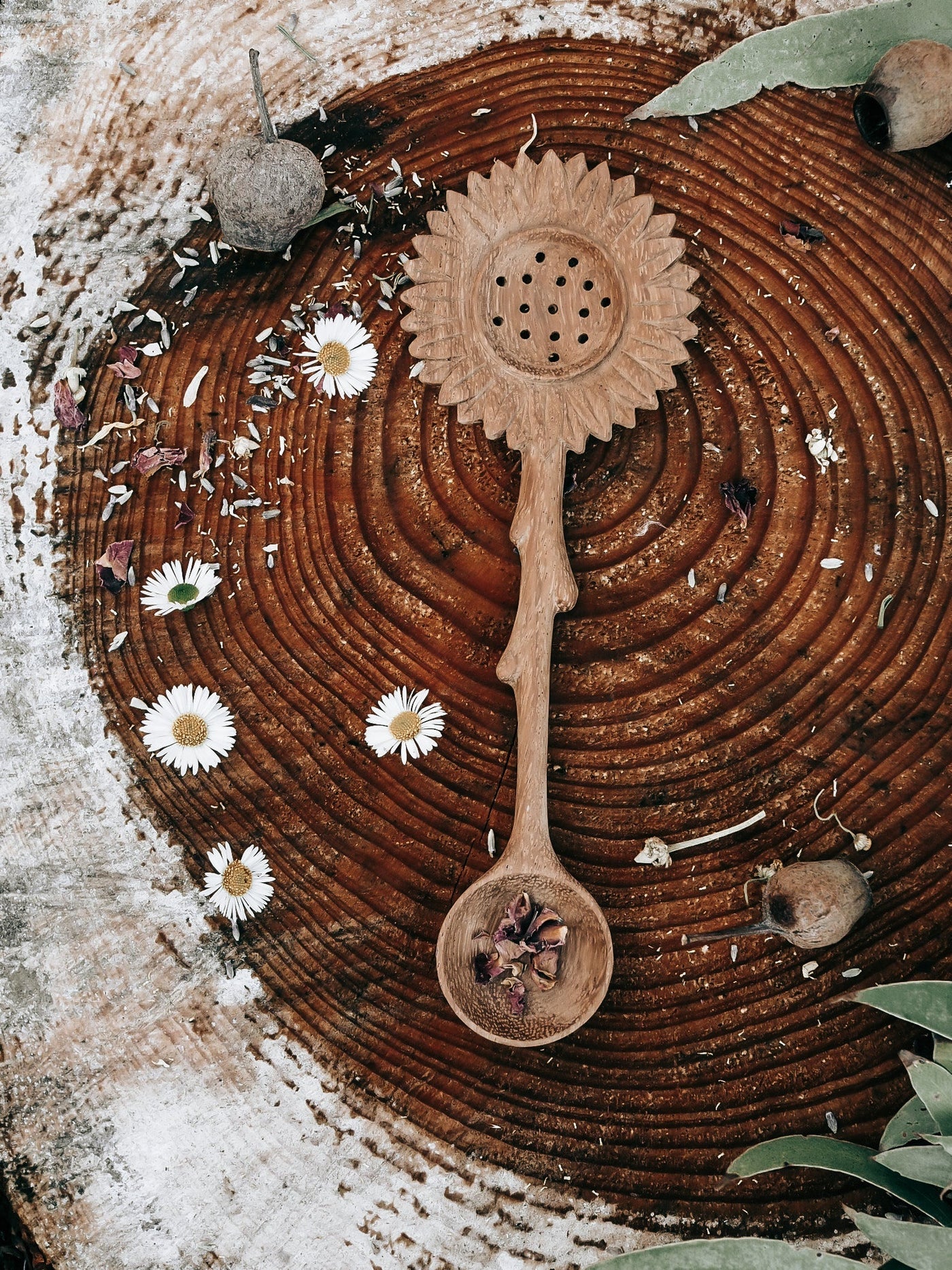 Wild Mountain Child Sunflower Duo Spoon